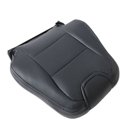 2010-2015 For Chevy Camaro Passenger Side Top Seat Cover & Headrest Cover Black