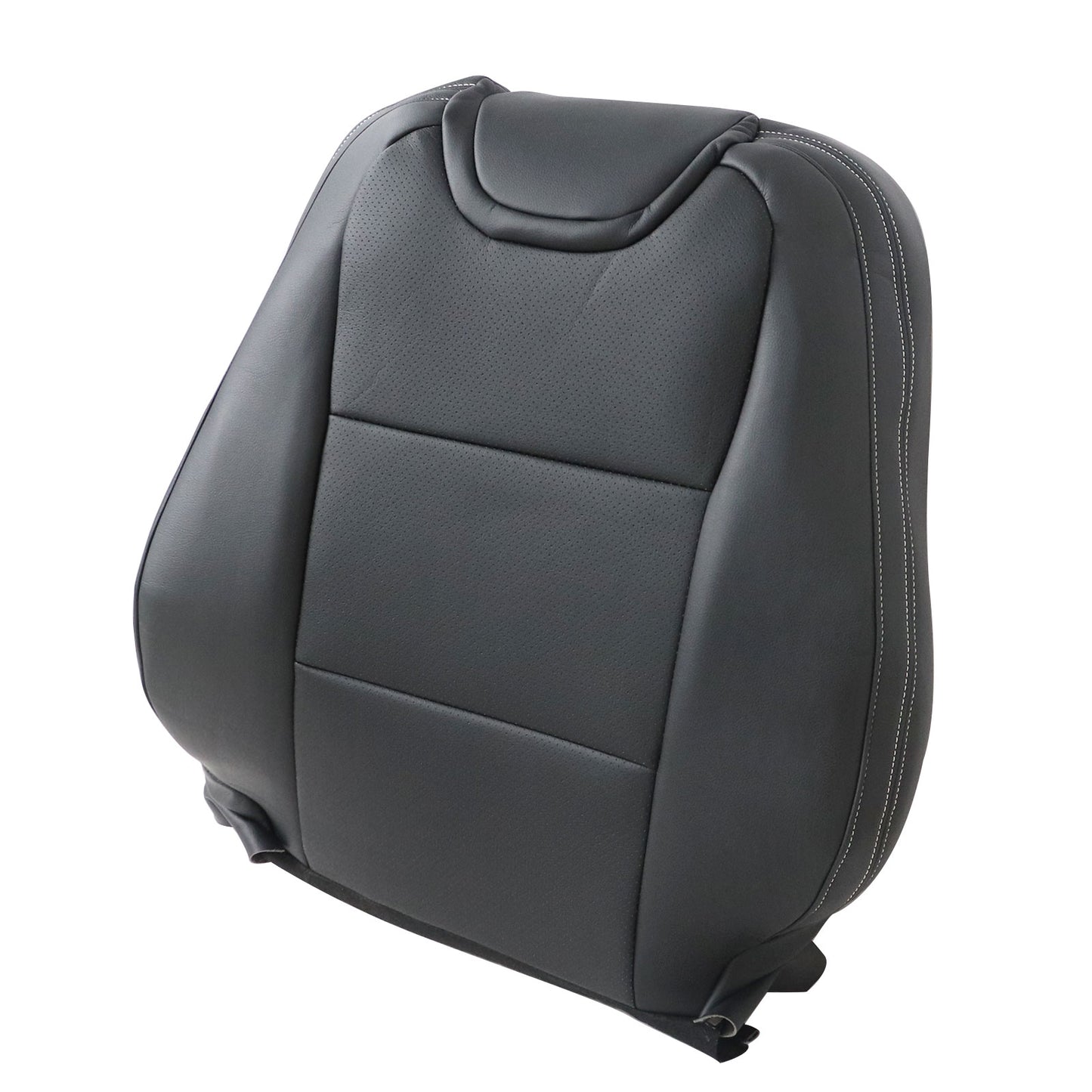 2010-2015 For Chevy Camaro Passenger Side Top Seat Cover & Headrest Cover Black