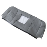 Fit For 2002 to 2007 Ford F-250 F-350 XLT Rear Bench Top Leather Seat Cover Gray