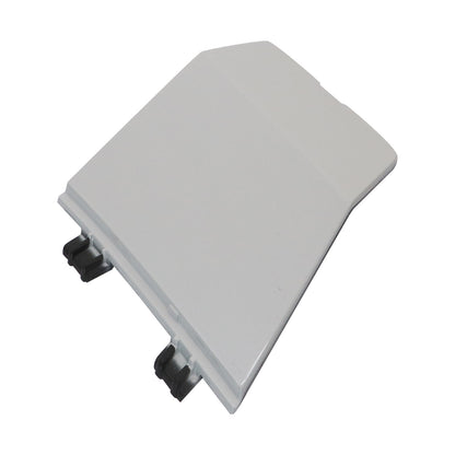 Pearl White Front Bumper Tow Hook Cover Cap For Mitsubishi Outlander 2022-2024