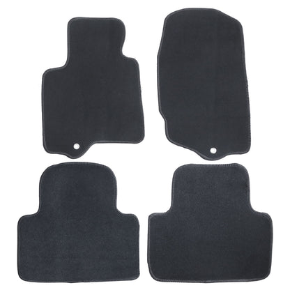 For 2009-2017 Infiniti FX35/FX50/QX70 Front & Rear Velour Floor Mats Carpet 4PCS