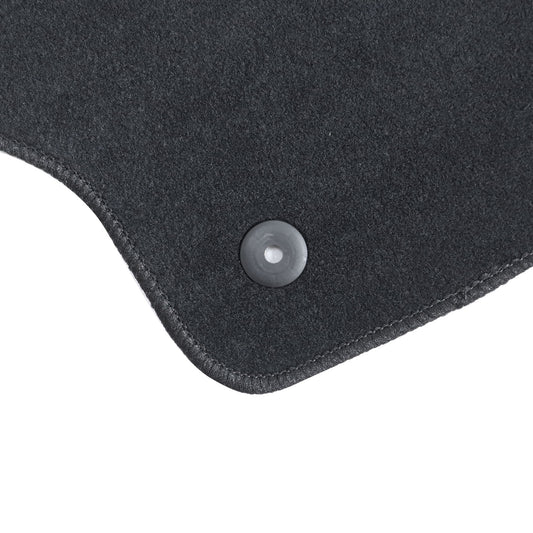 New For 2010-2019 Lincoln MKT Front & Rear Velour Floor Mats Carpet Black 4PCS