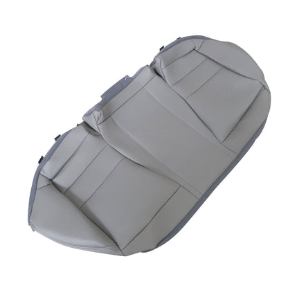 Fits 2008-2012 Honda Accord EX-L Rear Bench Side Bottom Leather Seat Cover Gray