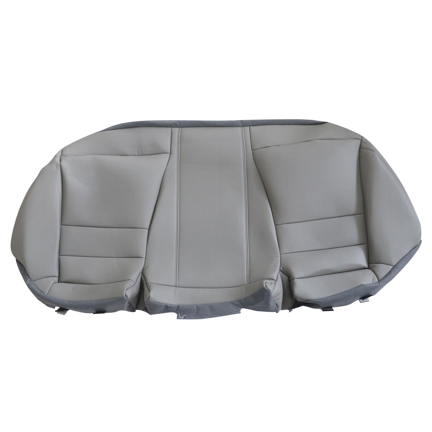Fits 2008-2012 Honda Accord EX-L Rear Bench Side Bottom Leather Seat Cover Gray
