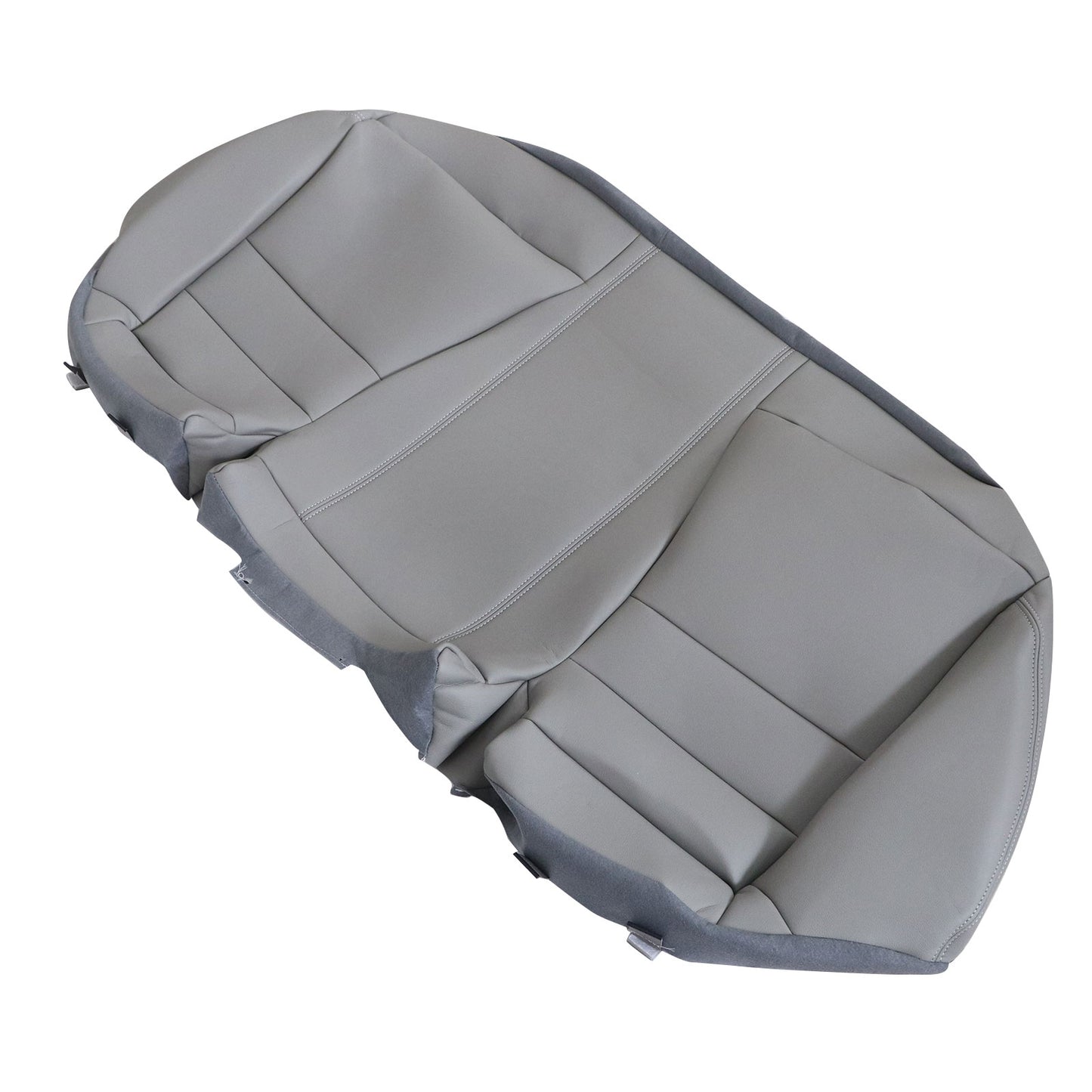 Fits 2008-2012 Honda Accord EX-L Rear Bench Side Bottom Leather Seat Cover Gray
