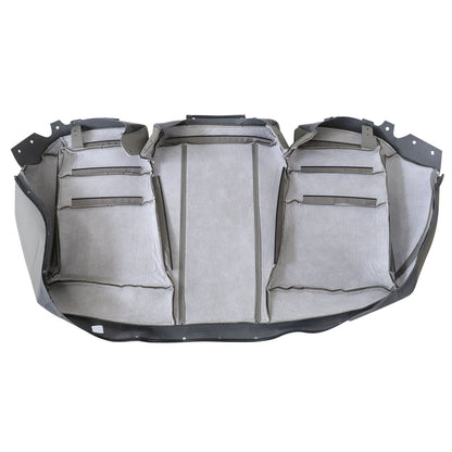 Fits 2008-2012 Honda Accord EX-L Rear Bench Side Bottom Leather Seat Cover Gray
