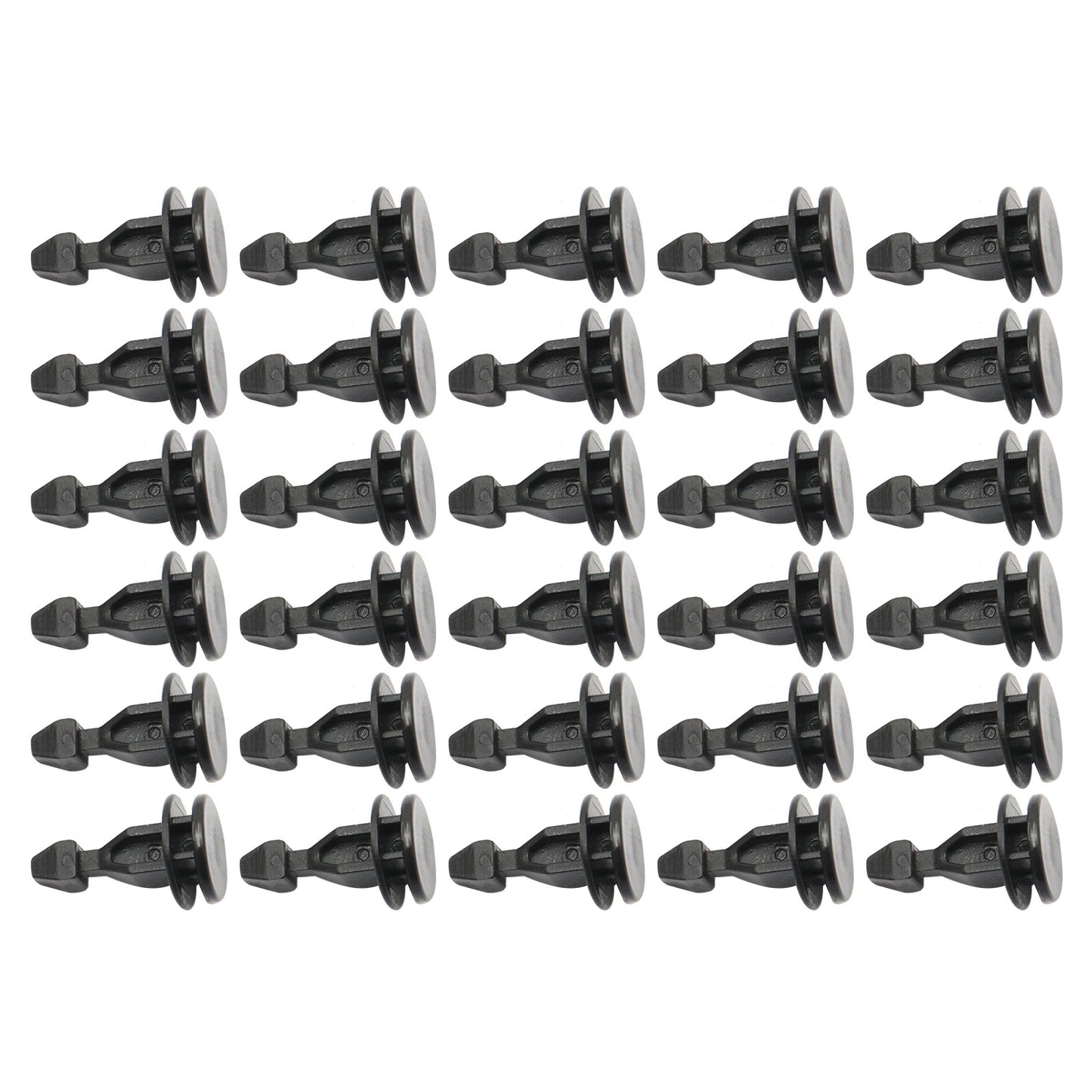 30X NEW 17 mm Nylon Engine Bulkhead Cover Striker Retainer clips For Honda Acura