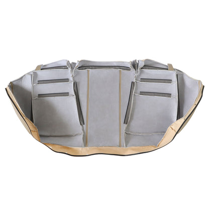 2008-2012 For Honda Accord Replacement Rear Bench Bottom Leather Seat Cover Tan