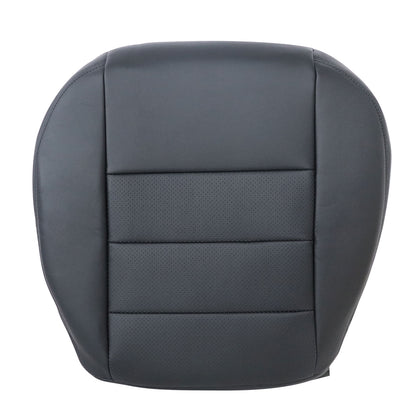 For 2005-2009 Land Rover LR3 Discovery 3 Front Perforated Leather Seat Cover Blk