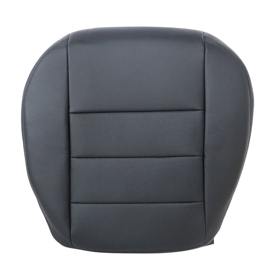 For 2005-2009 Land Rover LR3 Discovery 3 Front Perforated Leather Seat Cover Blk