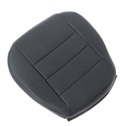 For 2005-2009 Land Rover LR3 Discovery 3 Front Perforated Leather Seat Cover Blk