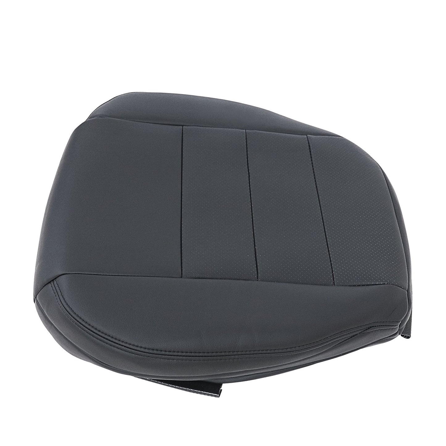 For 2005-2009 Land Rover LR3 Discovery 3 Front Perforated Leather Seat Cover Blk