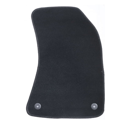 New For 2011-2018 Audi A8 Front & Rear Velour Floor Mats Carpet Black 4PCS