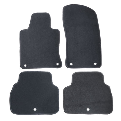 Fits Infiniti Q60 2017-2022 Front & Rear Left & Right Floor Mats Carpet Velour
