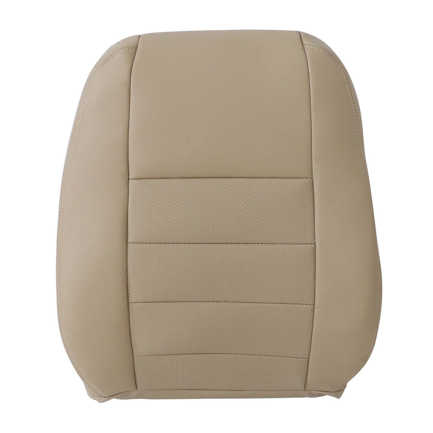 For 05-09 Land Rover LR3 Discovery 3 Driver & Passenger PERF Leather Cover Beige