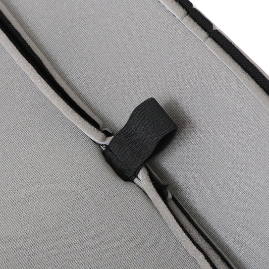 For 2014 2015 2016-2021 Toyota Tundra Front Driver Top Cloth Seat Cover Black