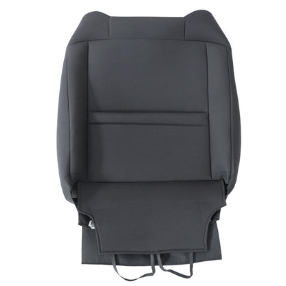 For 2014 2015 2016-2021 Toyota Tundra Front Driver Top Cloth Seat Cover Black
