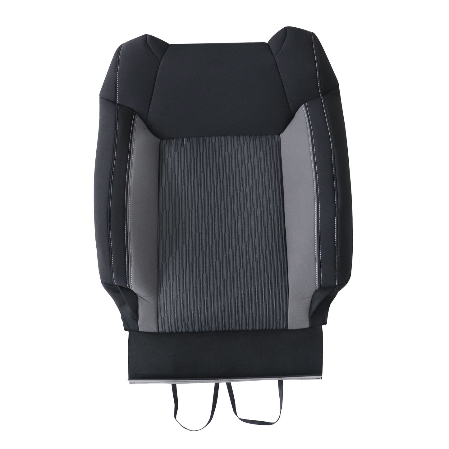 For 2014 2015 2016-2021 Toyota Tundra Front Driver Top Cloth Seat Cover Black