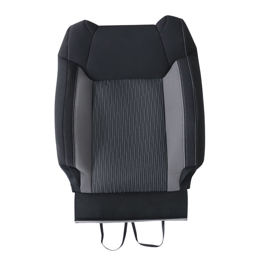 For 2014 2015 2016-2021 Toyota Tundra Front Driver Top Cloth Seat Cover Black