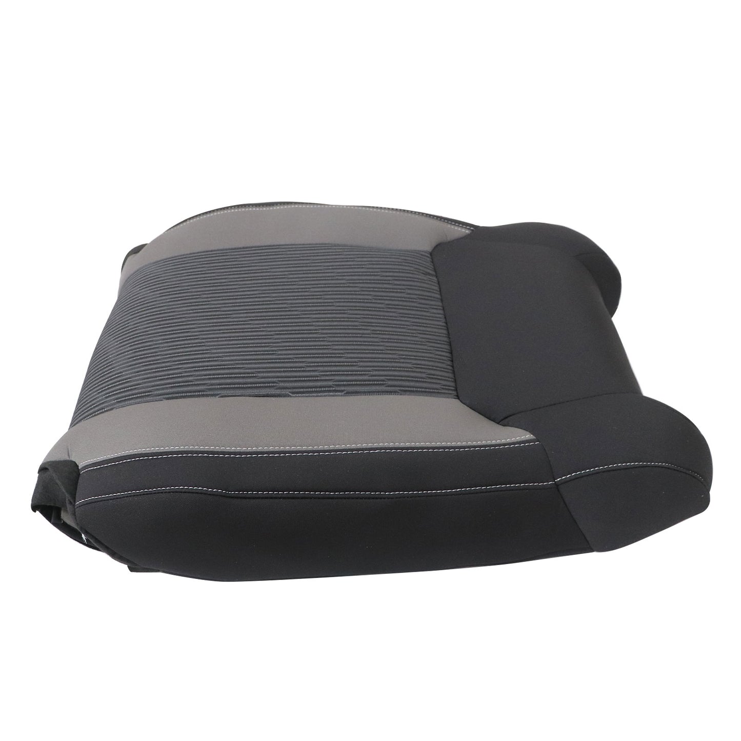 For 2014 2015 2016-2021 Toyota Tundra Front Driver Top Cloth Seat Cover Black