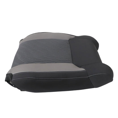 For 2014 2015 2016-2021 Toyota Tundra Front Driver Top Cloth Seat Cover Black