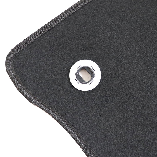 For 2024-2025 Toyota Tacoma Front & Rear Left & Right Floor Mats Carpet Velour