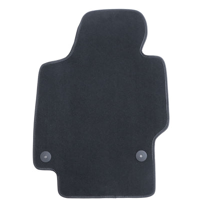 New For 2006-2014 Audi TT Front & Rear Velour Floor Mats Carpet Black 4PCS