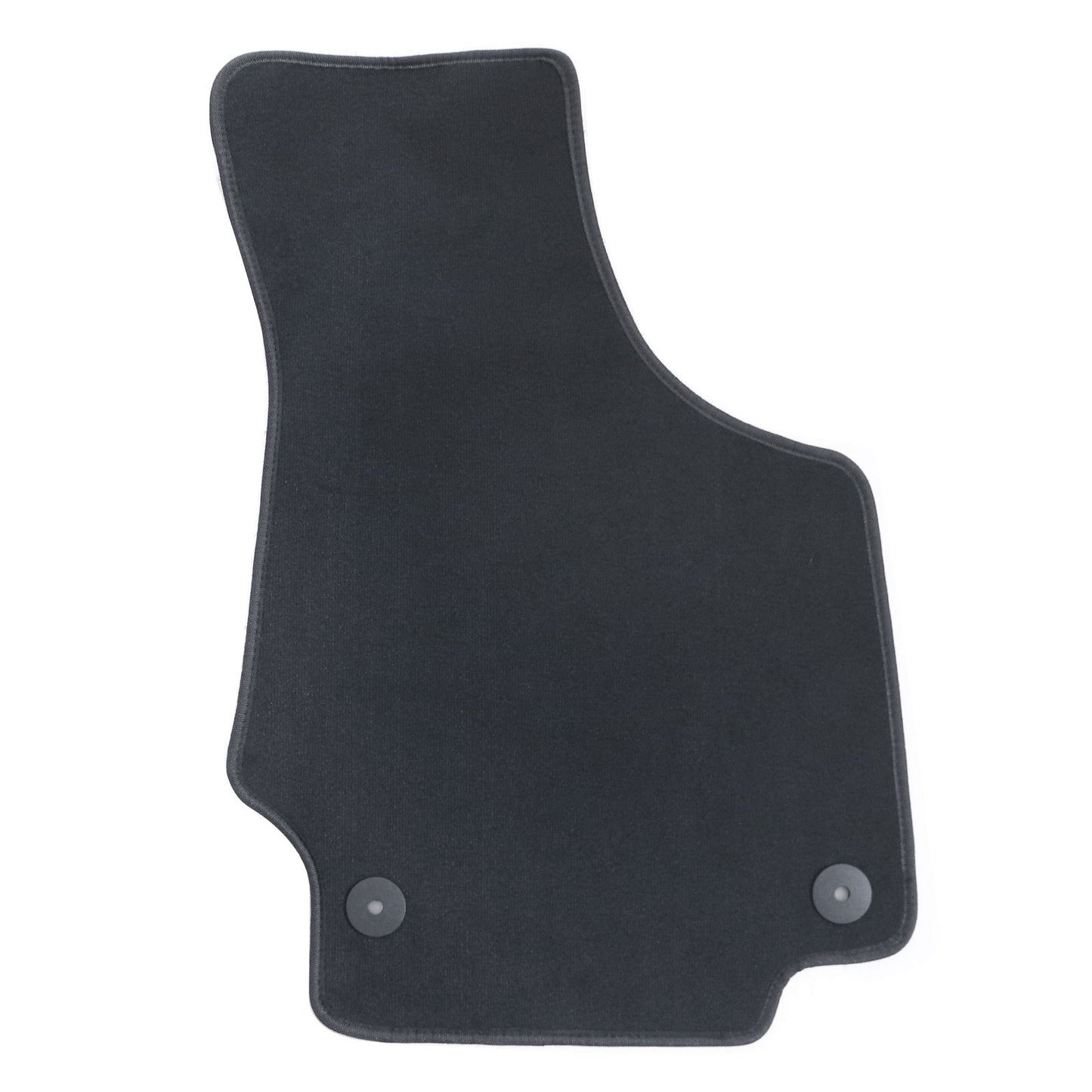 New For 2006-2014 Audi TT Front & Rear Velour Floor Mats Carpet Black 4PCS