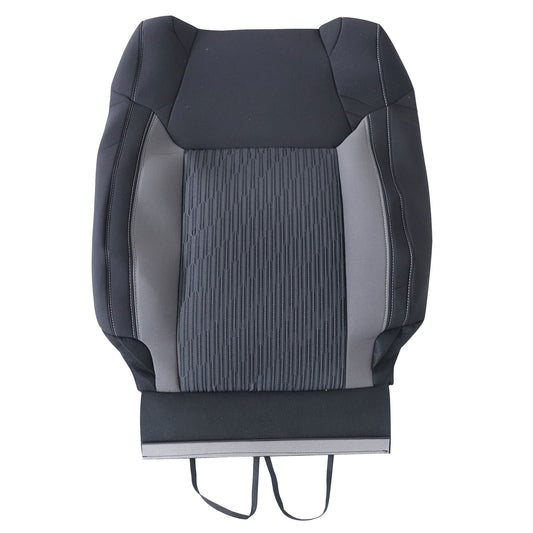 For 2014 2015 2016-2021 Toyota Tundra Front Passenger Top Cloth Seat Cover Black