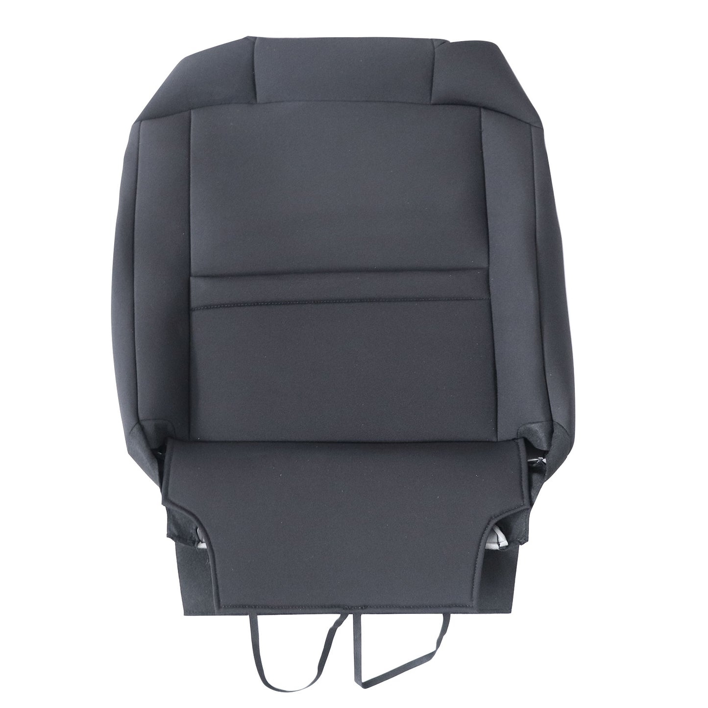 For 2014 2015 2016-2021 Toyota Tundra Front Passenger Top Cloth Seat Cover Black