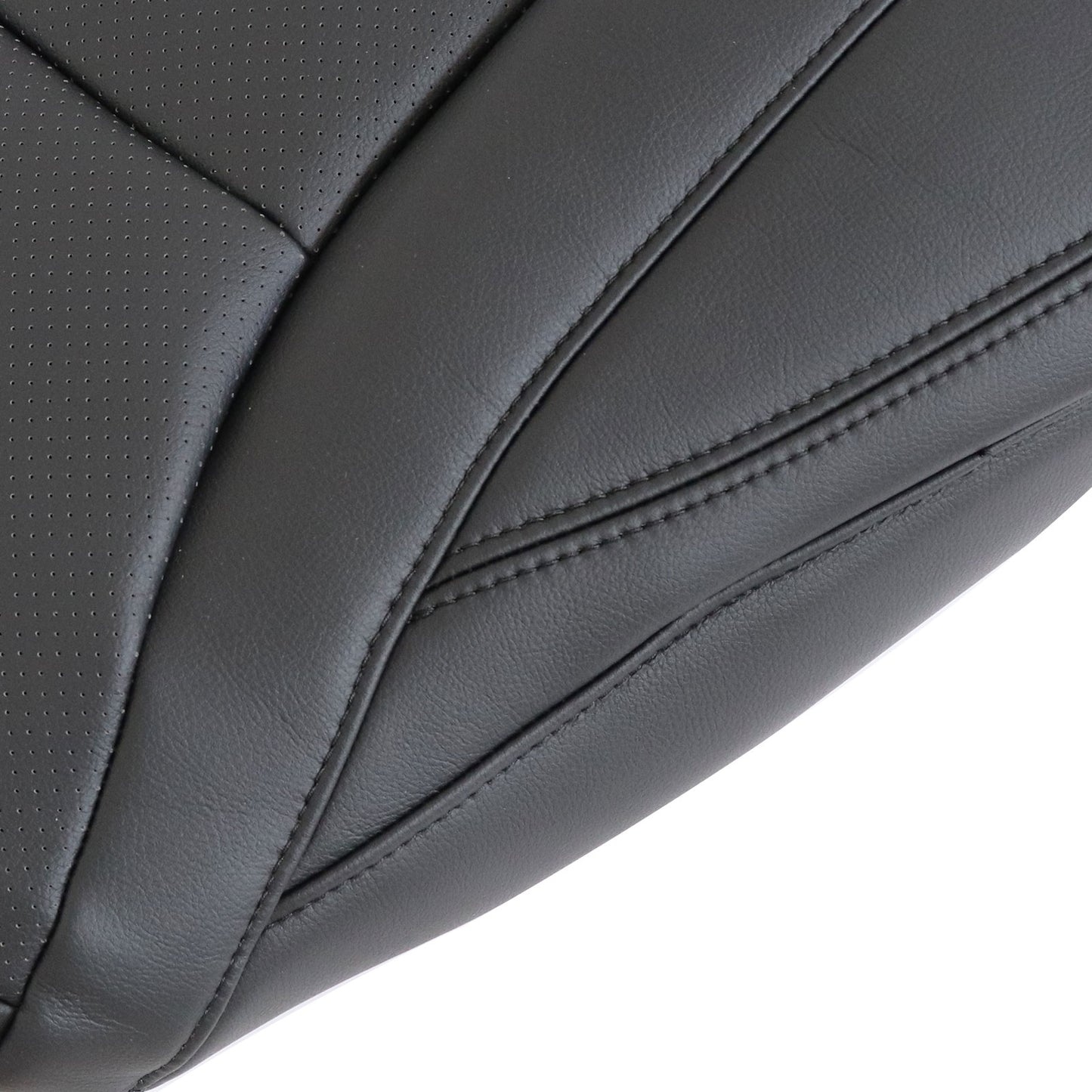 2013-17 For Honda Accord Passenger Top Replacement Seat Cover Black Pocket Back