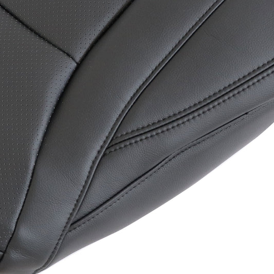 2013-17 For Honda Accord Passenger Top Replacement Seat Cover Black Pocket Back