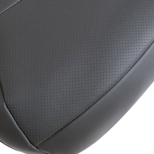 2013-17 For Honda Accord Passenger Top Replacement Seat Cover Black Pocket Back