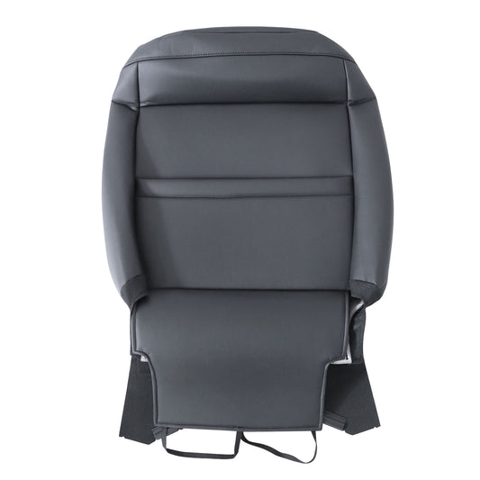 2013-17 For Honda Accord Passenger Top Replacement Seat Cover Black Pocket Back