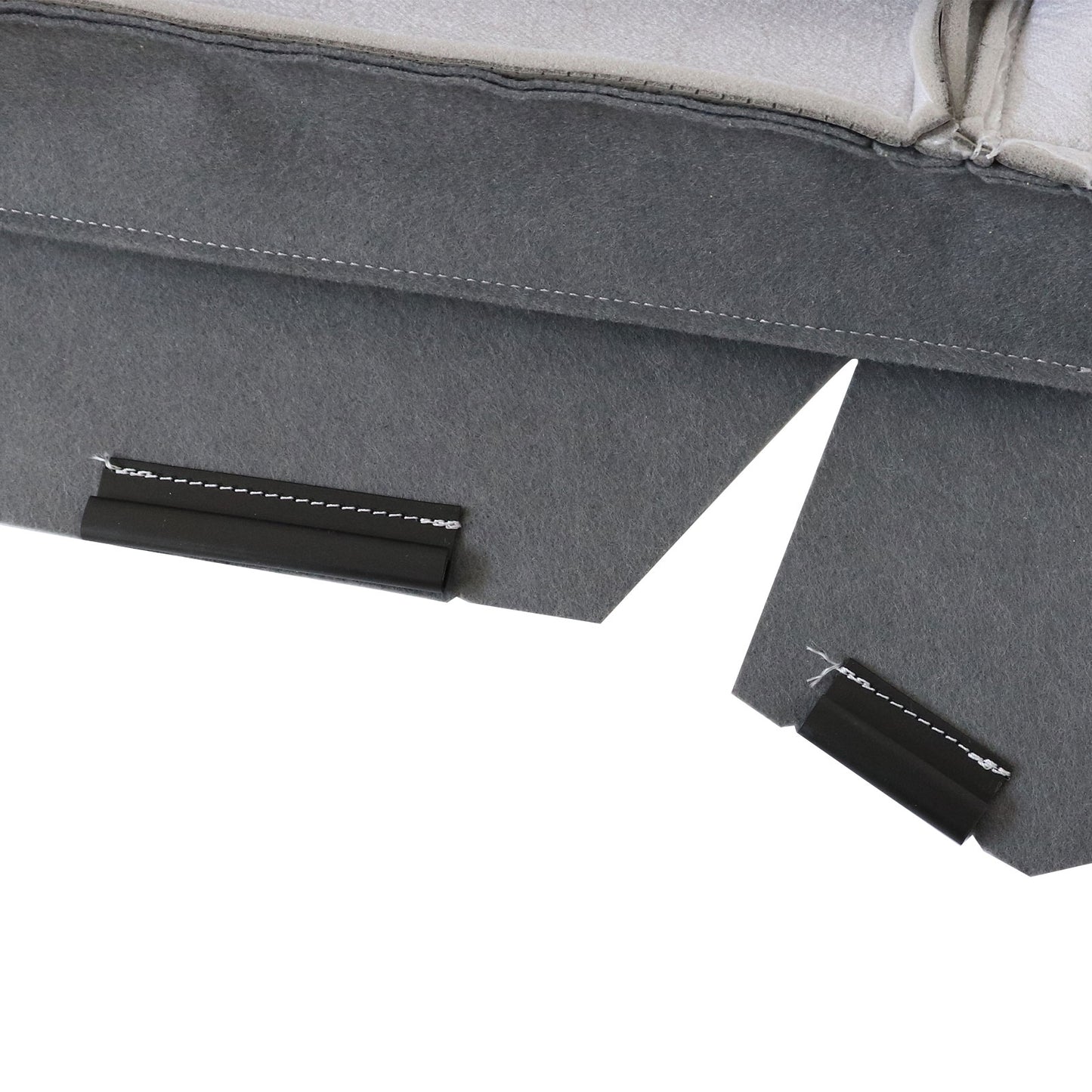 Fits Honda Accord 2013-2017 Driver Top Seat Cover Gray POCKET BACK Version