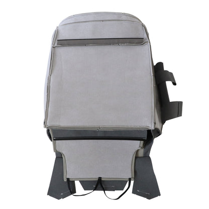 Fits Honda Accord 2013-2017 Driver Top Seat Cover Gray POCKET BACK Version