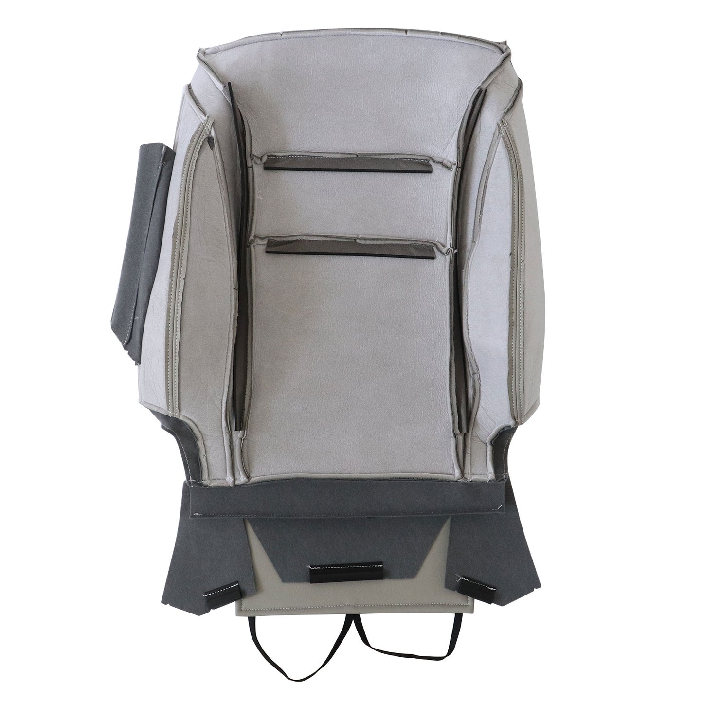 Fits Honda Accord 2013-2017 Driver Top Seat Cover Gray POCKET BACK Version
