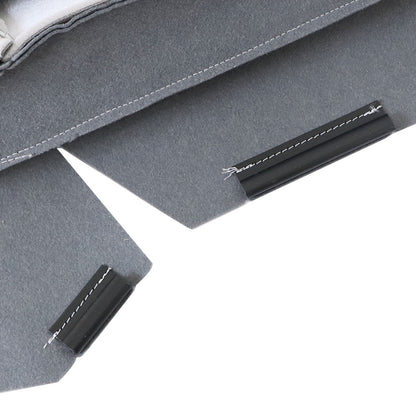 2013-17 For Honda Accord Passenger Top Replacement Seat Cover Gray Pocket Back