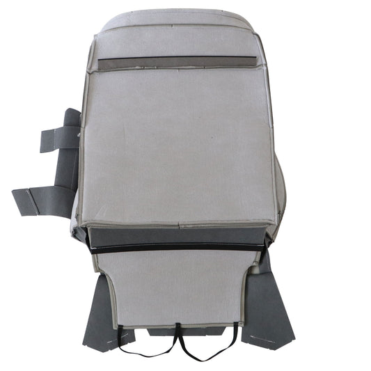 2013-17 For Honda Accord Passenger Top Replacement Seat Cover Gray Pocket Back