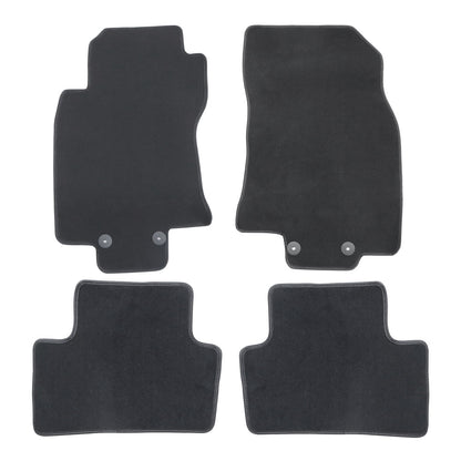 4Pcs For 2017-2022 Nissan Rogue Sport 2Row Floor Mats Carpet Replacement Velour