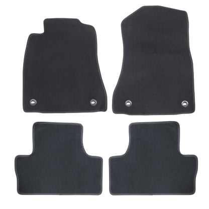Fits 2009 2010 2011 2012 Lexus IS250 IS350 Front-Rear Velour Floor Mats Carpet