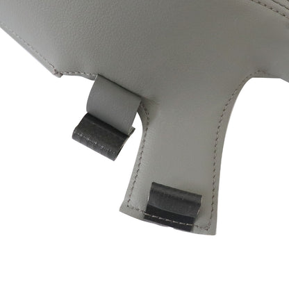 For 2015-2017 Ford F150 Lariat Driver Lower Perforated Leather Seat Cover Gray
