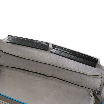 For 2015-17 Ford F150 Lariat Passenger Lower Perforated Leather Seat Cover Gray