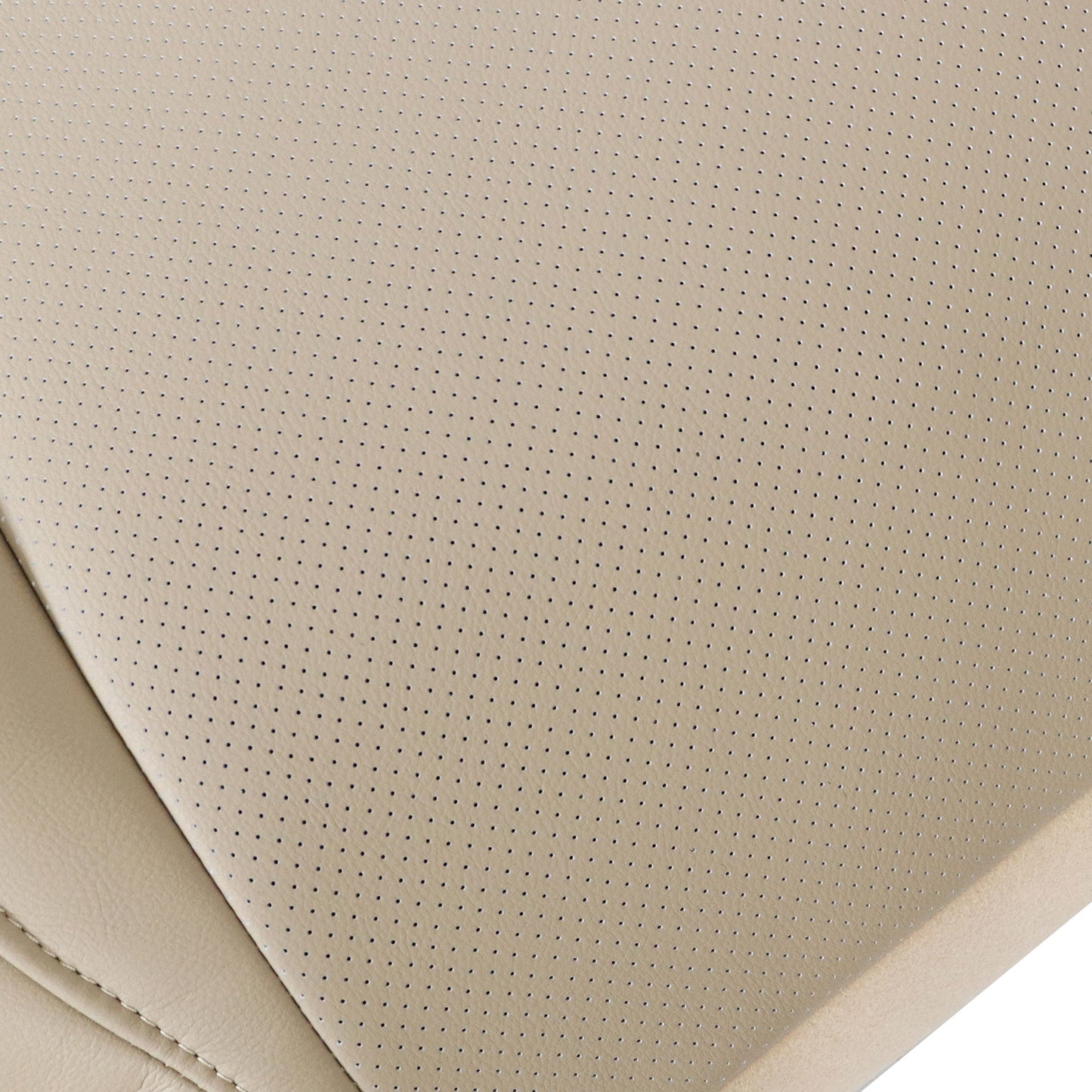 For Honda Accord 2013 14 15 16 2017 Driver Top Seat Cover Tan ( POCKET BACK )