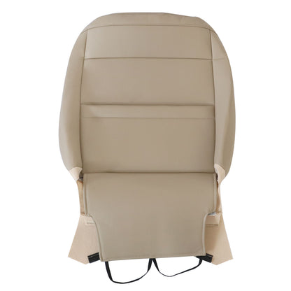For Honda Accord 2013 14 15 16 2017 Driver Top Seat Cover Tan ( POCKET BACK )
