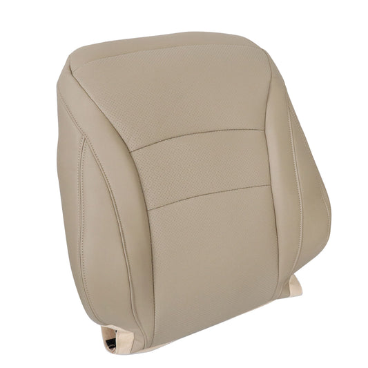 For Honda Accord 2013 14 15 16 2017 Driver Top Seat Cover Tan ( POCKET BACK )