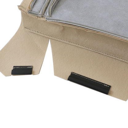 2013-17 For Honda Accord Passenger Top Replacement Seat Cover Tan Pocket Back