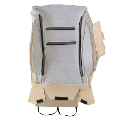 2013-17 For Honda Accord Passenger Top Replacement Seat Cover Tan Pocket Back