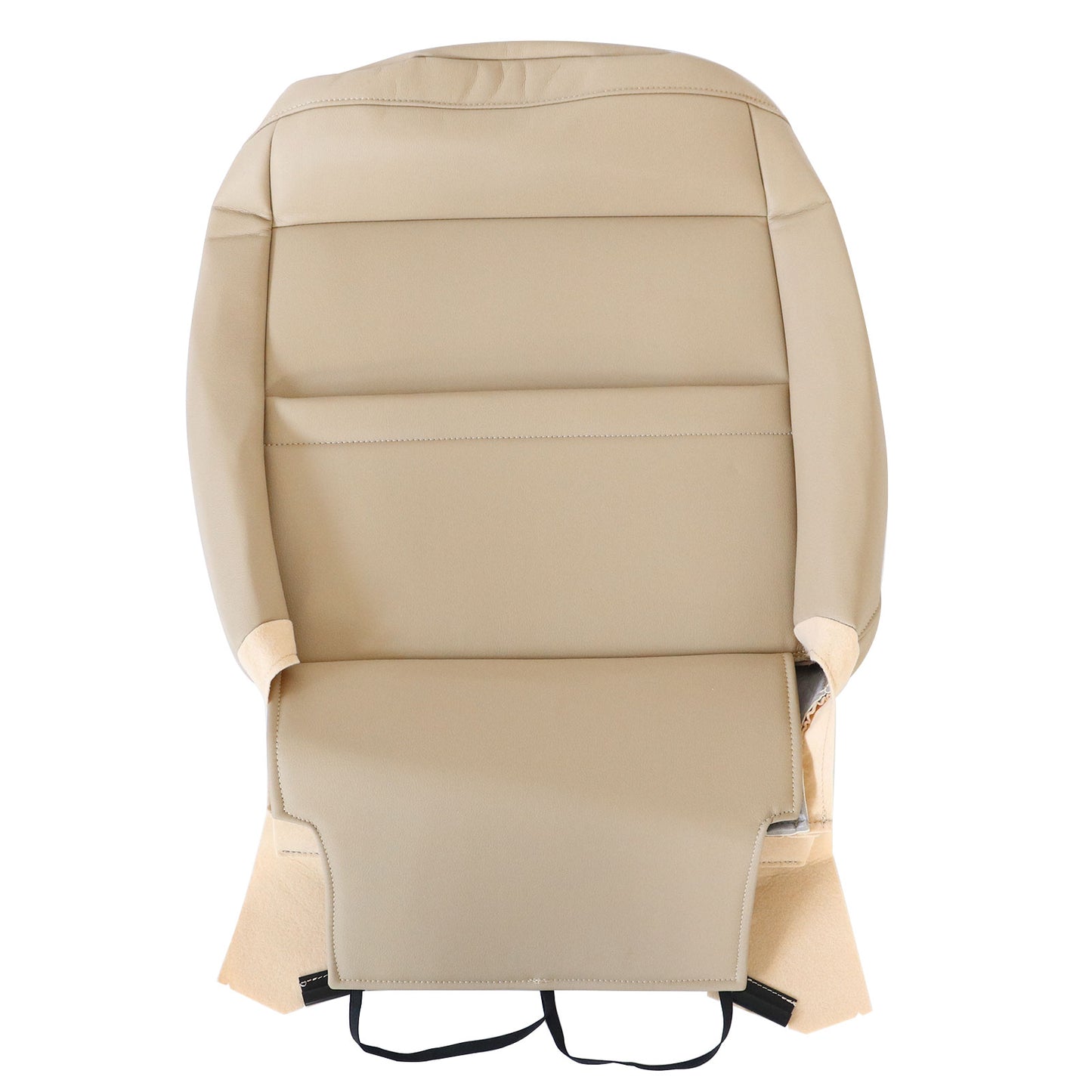 2013-17 For Honda Accord Passenger Top Replacement Seat Cover Tan Pocket Back
