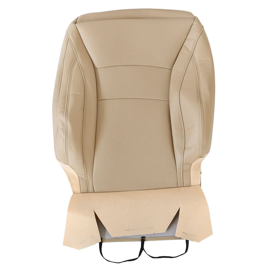 2013-17 For Honda Accord Passenger Top Replacement Seat Cover Tan Pocket Back